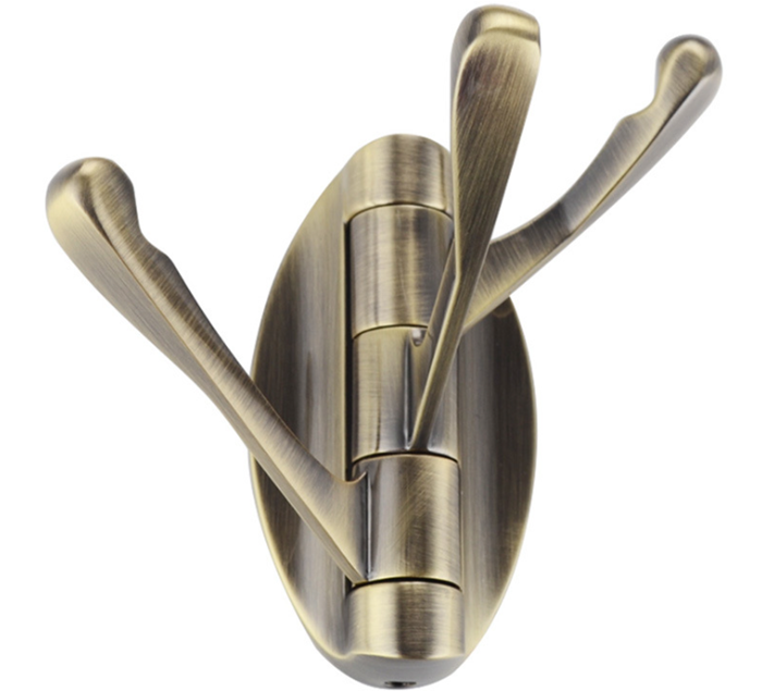 Green Bronze Stainless Steel Clothes Hook Wall Hook Bathroom Clothes Hook Kitchen Creative Coat Hook Wall Clothes Hook Row Hook