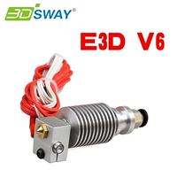 3DSWAY E3D Phiên bản V6 Máy in 3d Đầu phun Đầu phun Bộ vòi phun e3d-v6 Đầu in - Phụ kiện máy in mua trục từ máy in