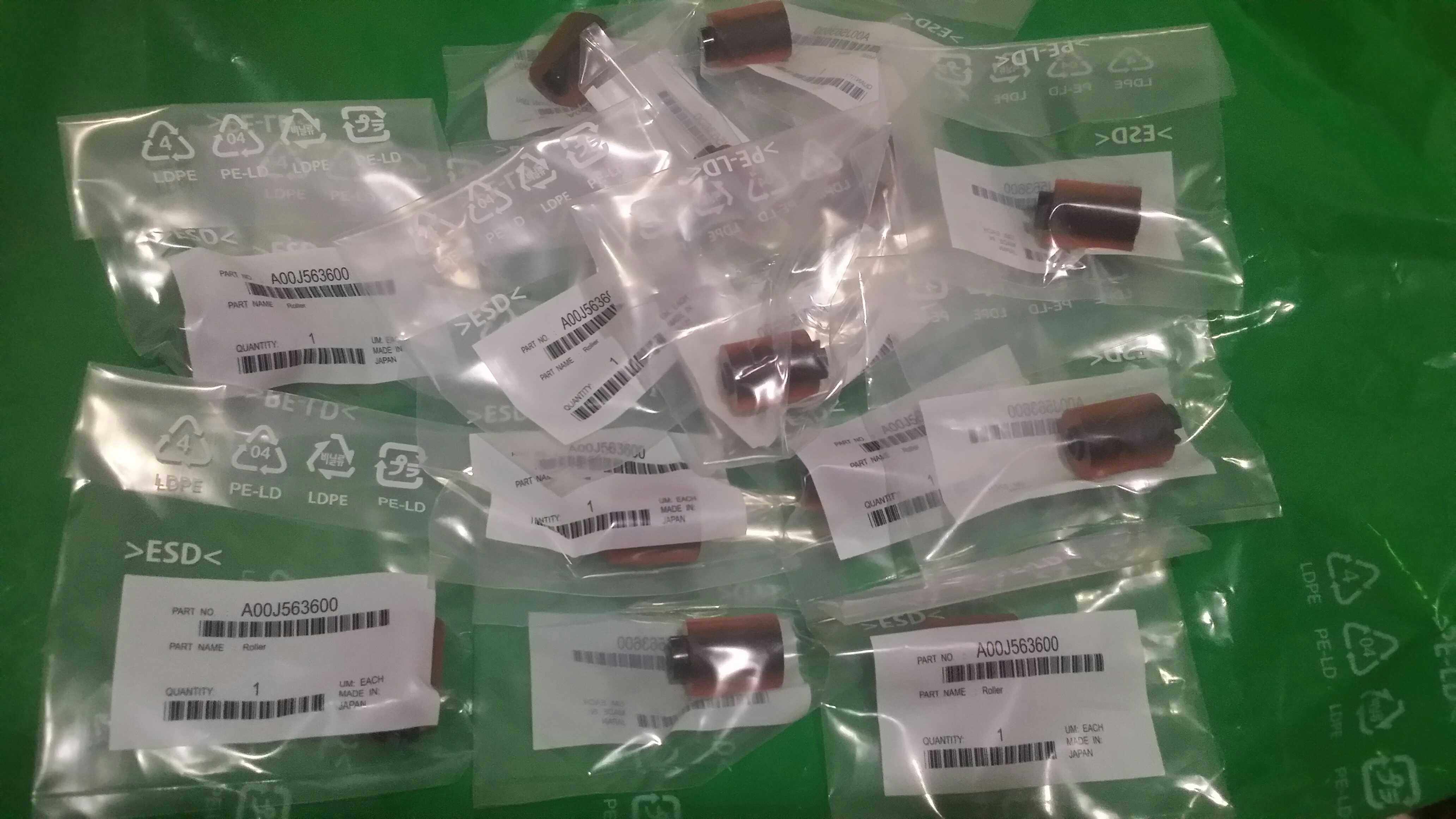 New original Konica Minolta B223 283 363 423 7828 Tray rubbing wheel Feed wheel