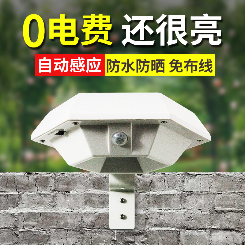 ���׿���̫���ܵƻ���ͥԺ��BLKM-6LED-PIR