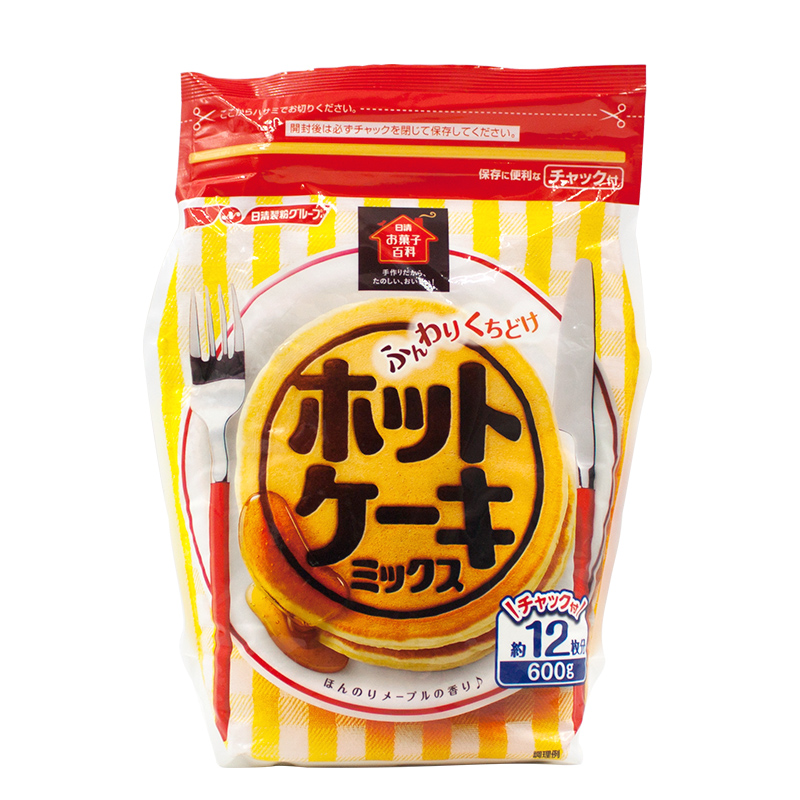 日本进口日清热香饼蛋糕粉DIY宝宝营养辅食600g/袋 宝宝爱吃