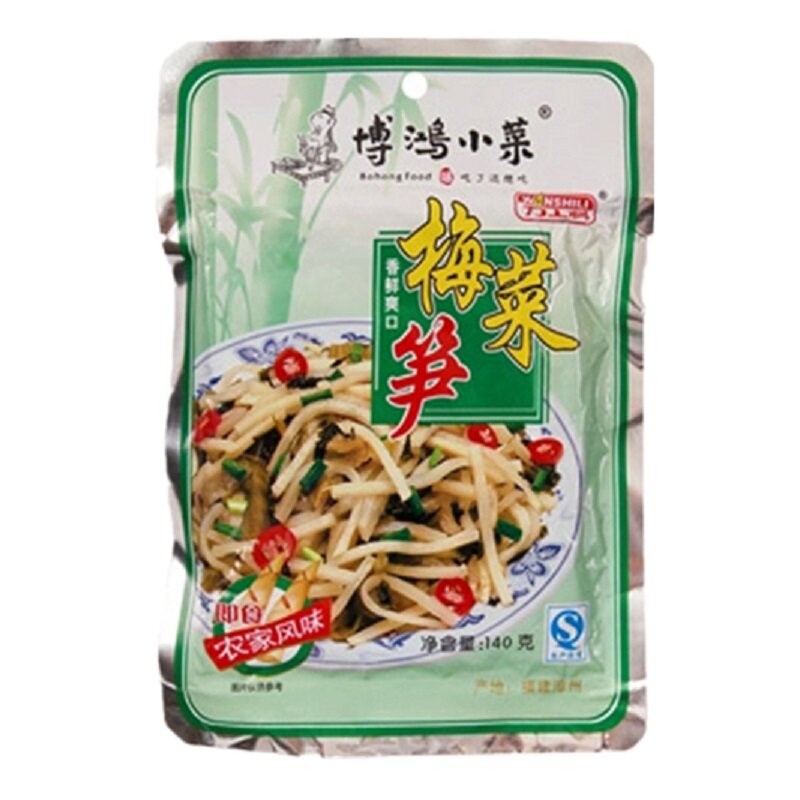 【天猫超市】博鸿小菜梅菜笋笋丝140g下饭菜大米面条火锅调味必备
