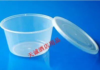 Hundreds Home P30 Disposable Lunch Box Packing Bowl Noodle Bowl Soup Bowl Disposable Dining Box Plastic Bowl 780ml