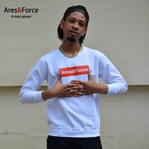  Ares&Force mens clothing 2016 autumn new Korean fashion letter printing plus fat plus size youth sweater
