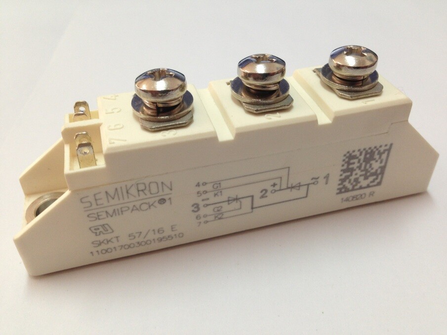 SSemikron Ximenconn brand new controllable silicon module SKKT57 16E hostages for 1 year 