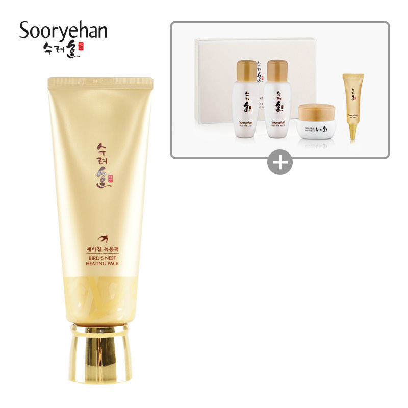 韩国LG直邮sooryehan/秀雅韩 金丝燕窝温热鹿茸面膜 120ml