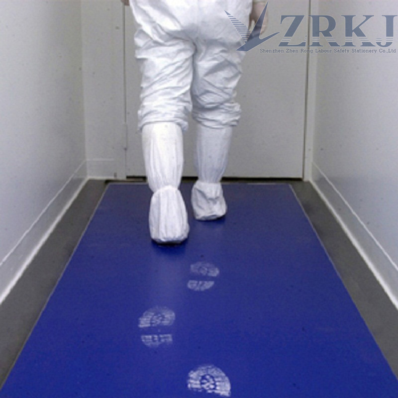 Tearable anti-static sticky dust mat 24*36 dust removal plastic mat 18*36 Foot mat Clean room mat blue