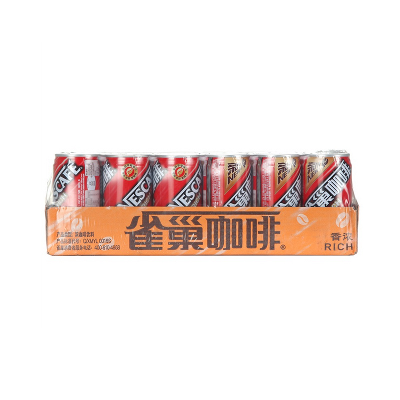 【天猫超市】Nestle/雀巢香浓即饮咖啡180ml*24瓶