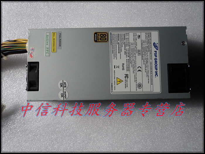 Original full Han FSP460-701UH 80plus bronze certification rated 460W 1U server power supply
