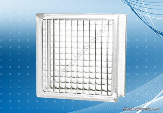 Jilihua glass brick Environmental Protection Material partition mask white parallel glass brick
