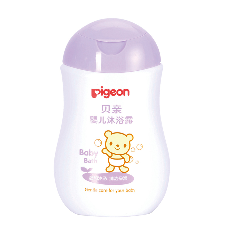 贝亲婴儿沐浴露100ml 宝宝沐浴乳便携装 儿童洗澡沐浴液IA110正品