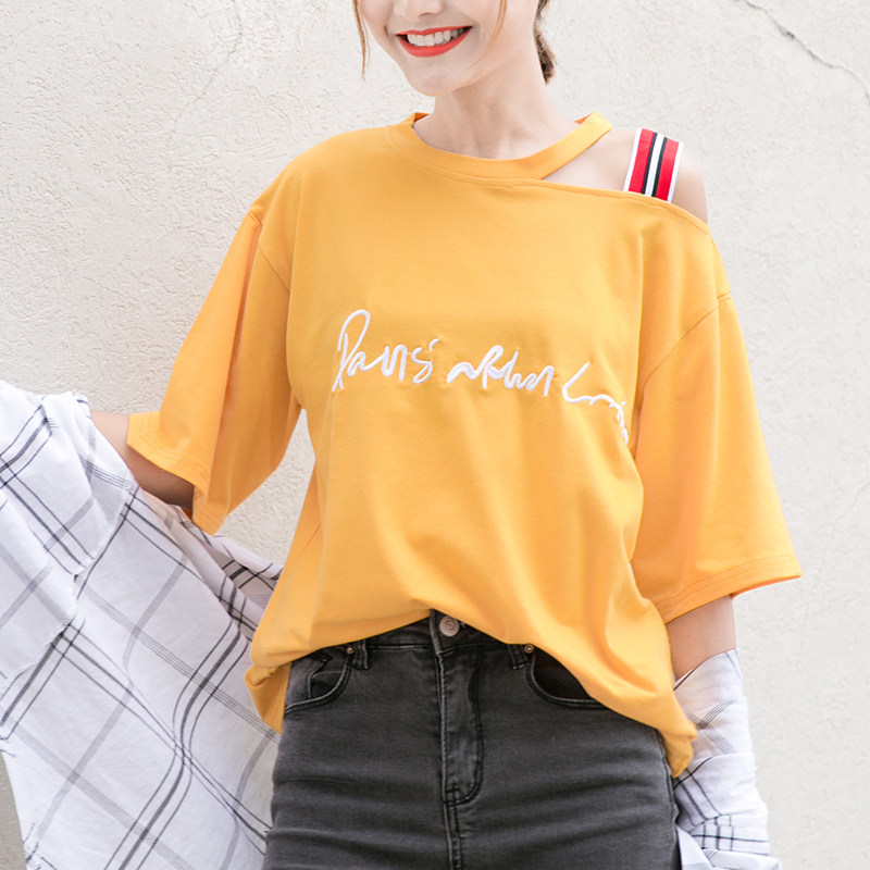 16夏17少女装13初中14高中学生15上衣服12青少年岁女孩18短袖T恤