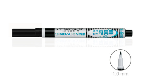 Xiongshi strange pen NO 600 oily marker pen oily pen with SGS report halogen report