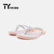 Adidas eezay long lanh 2018 mùa hè của phụ nữ flip-flops thể thao giản dị dép đi trong nhà BB1132 dép kappa Dép thể thao
