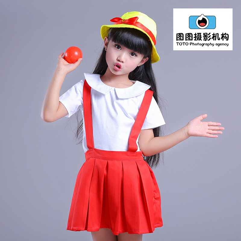 动漫服装动画片樱桃小丸子cosplay动漫服装 Cos小孩 成人款