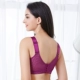 Kích cỡ lớn đồ lót bra béo mm mỏng 200 kg không có vòng thép cộng với mỡ lớn chống chảy xệ tụ tập đầy đủ vẻ đẹp lưng D cup