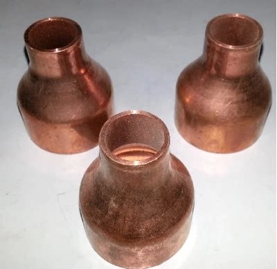 Copper Joint Phi 4 4 4 45 x 35 Diameter Straight Connection Workaround Size Head Copper Pipe Changing diameter copper pipe connector