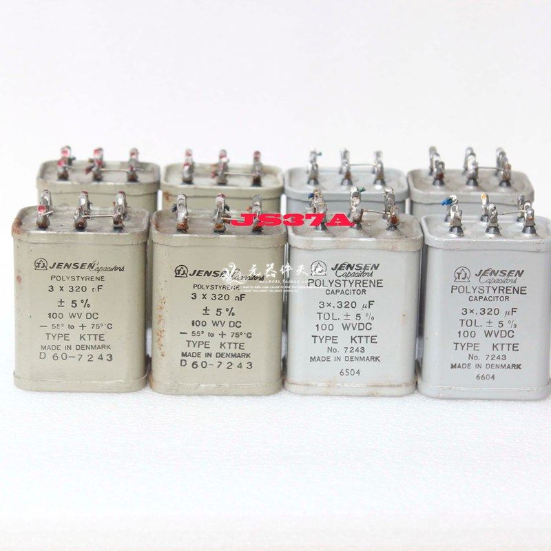 Danish dismantling machines 3 * 320nF 3 * 400nF 100V Fever Fever Gallbladder capacitive Warfare Capacitive Single price