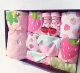 Hộp quà tặng trẻ sơ sinh cotton quần áo sơ sinh bé sơ sinh công chúa quạt phù hợp với bộ quà tặng trăng tròn