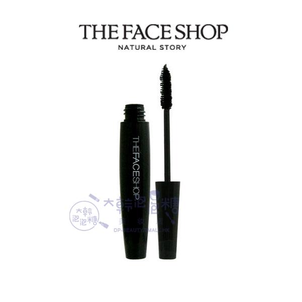 The Face Shop/菲诗小铺韩国专柜正品防脱妆高显色黑杆防水睫毛膏