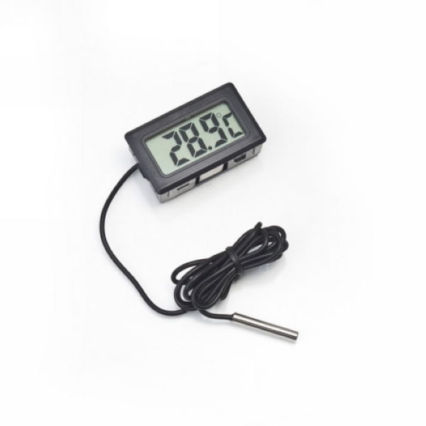 LCD digital display electronic thermometer embedded design accurate waterproof sensor can measure gas and liquid -50 to -110