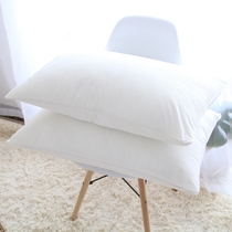 Huahua home textile grid soft velvet pillow core White plush surface soft and practical and safe single pillow