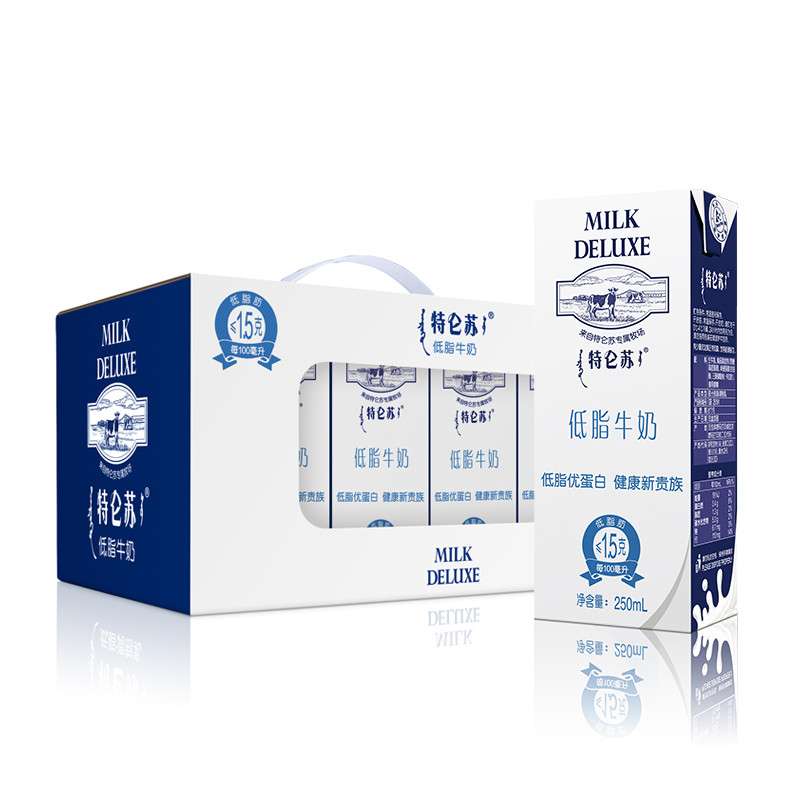 蒙牛 特仑苏 低脂调制乳 250ml*12盒