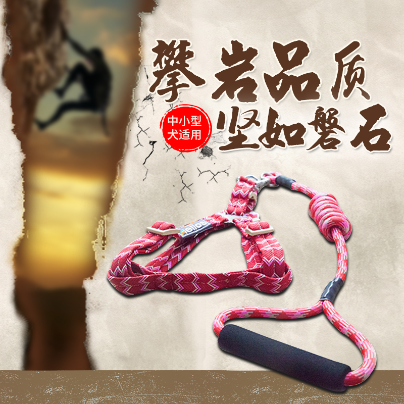 Dog Helios 狗狗牵引绳 胸背带中小型犬泰迪狗链子狗绳狗带