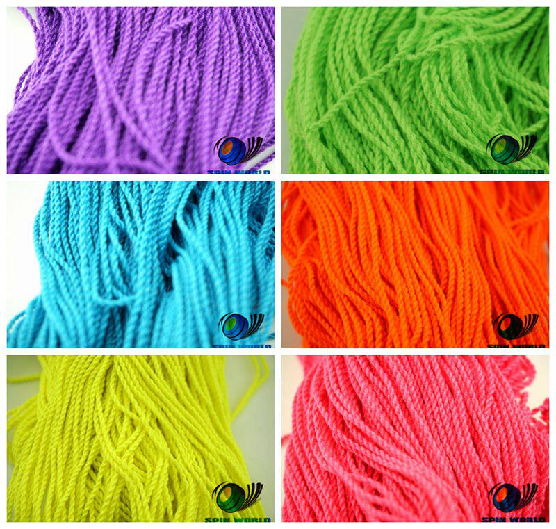 Professional Yo-yo Ball Line 6 Strands Dedicated Competitive Line Durable Smooth YOYO Rope Early Morning Line 100 Mount