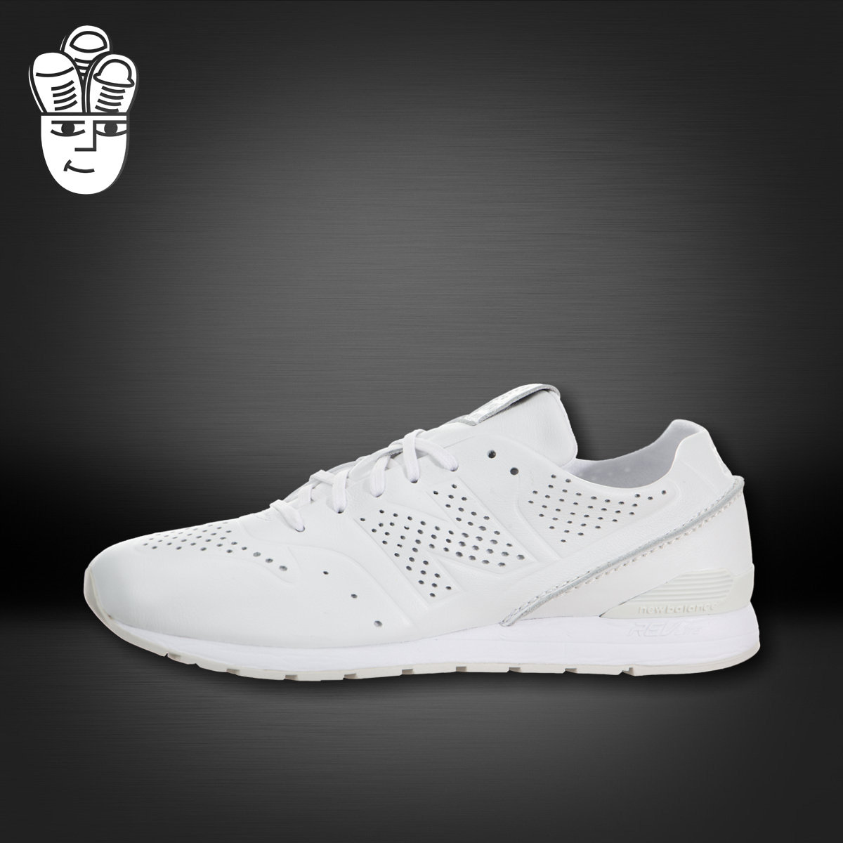 New Balance 696 Deconstructed 男子复古跑步鞋 翻毛皮 简约时尚