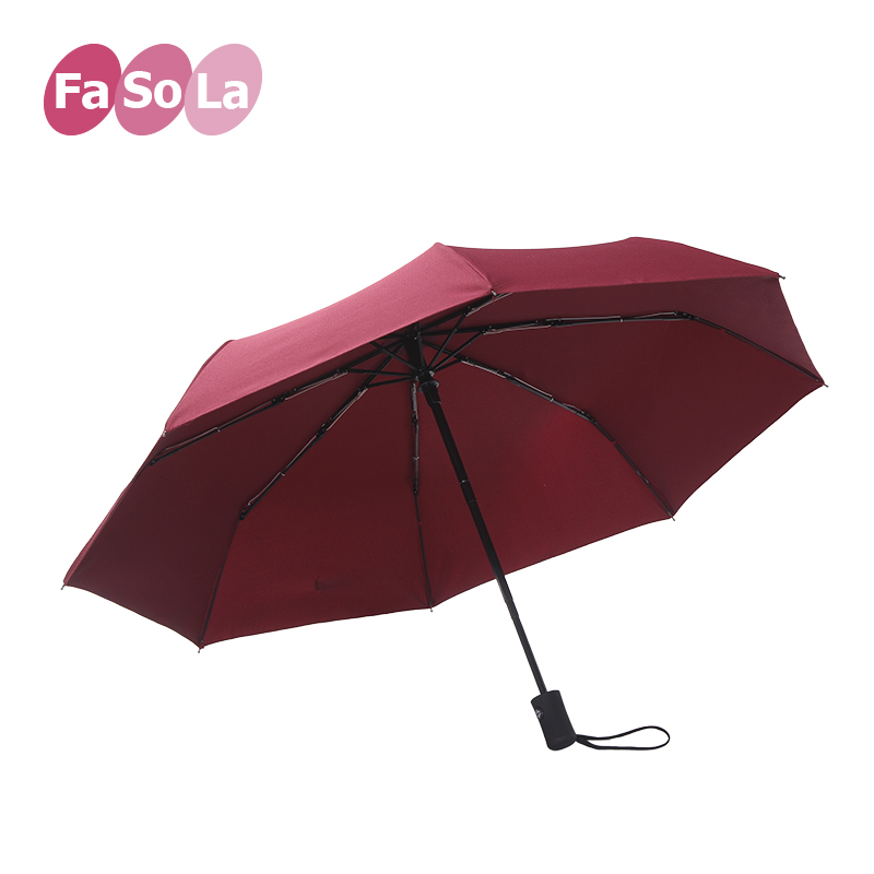 FaSoLa太阳伞 全自动折叠伞 晴雨伞防紫外线抗风遮阳伞两用伞