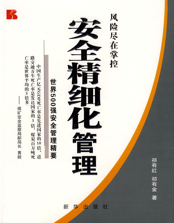 正版包邮安全精细化管理：世界500强安全管理精要正品图书书籍