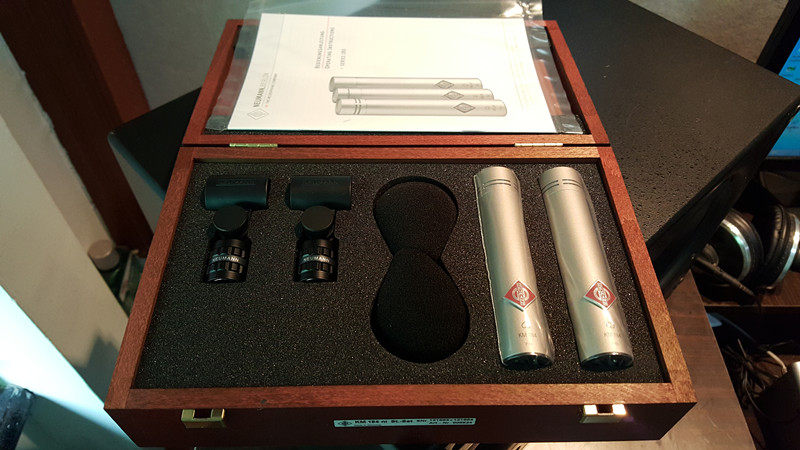 National Row Neumann KM184 capacitive microphone-stereo suit