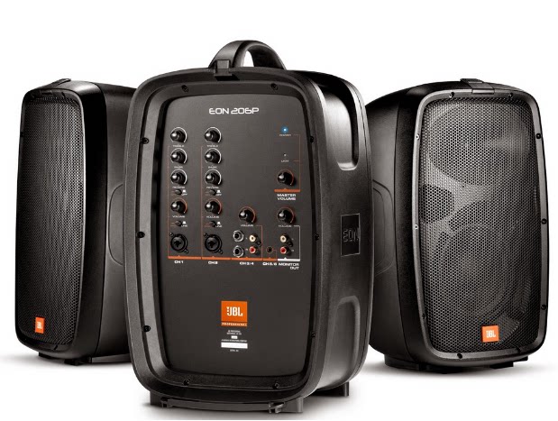 (Hammam State Line) JBL EON206P EON208P active portable flared system 8 inches