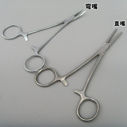 Stainless Steel Tourniquet Straight Head Elbow Fishing Pincer Dog Pet Plucking Fitter Tupper Pliers