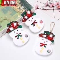 Christmas decorations Christmas tree socks snowman pendant shopping mall window hotel ceiling decoration decoration hanging ornaments
