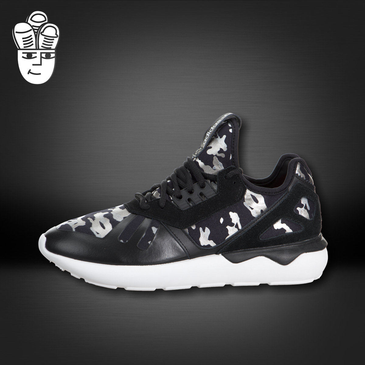 Adidas Tubular Runner 阿迪达斯女鞋 迷彩跑步鞋 运动休闲鞋