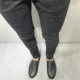 Dòng chữ nam mùa thu đông mới phiên bản Hàn Quốc của kiểu tự thêu retro cũ thêu chân đen quần jeans nhóm xã hội tay nhanh màu đỏ shop thời trang nam Cao bồi