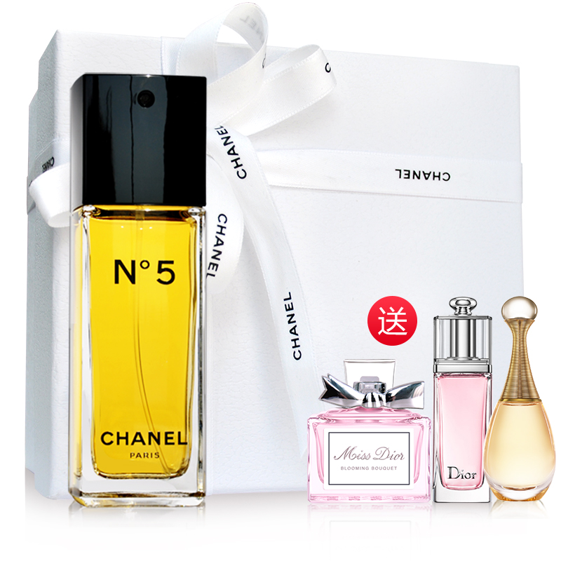 Chanel/香奈儿五号淡香水50ml100ml 5号女士持久淡香水 EDT