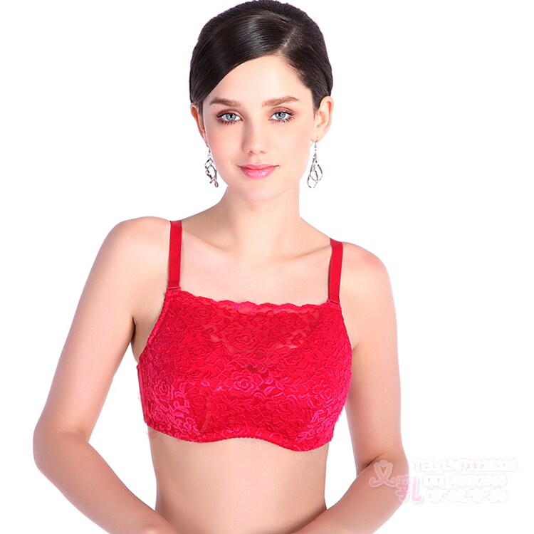 Breast-wrap breast implant bra Breathable fake breast bra Silicone breast implant special bra