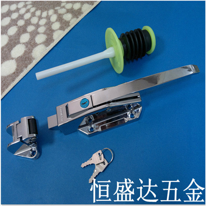 Freezer door lock convex door safety handle 1178 oven lock cold storage door lock oven door lock freezer handle