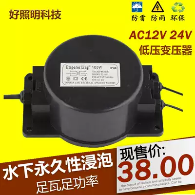 LED underground lights Underwater lights Special for outdoor lamps 220V to 12V 24V transformer waterproof step-down AC