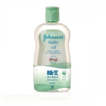 娇生 婴儿油125ml强生台湾官网直邮进口