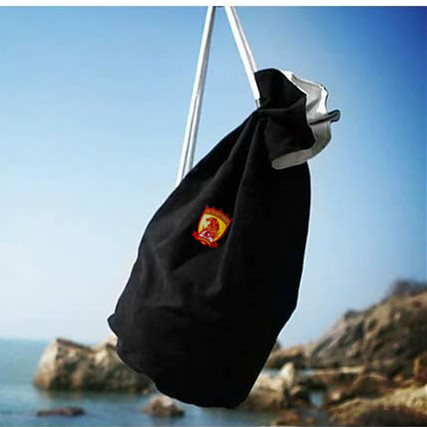Evergrande Fan Supplies Souvenir Week Guangzhou Evergrande Backpack Canvas Leisure Sports Bag