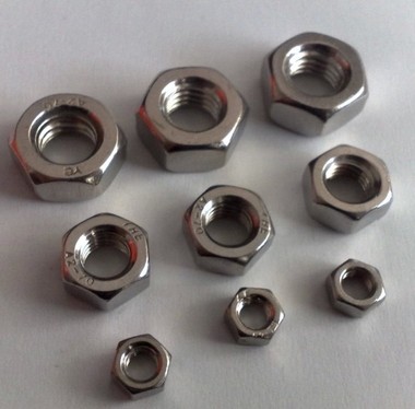 Authentic 304 stainless steel hexagonal nut nut screw cap M1 2-M3-M4-M5-M8-M10 M36