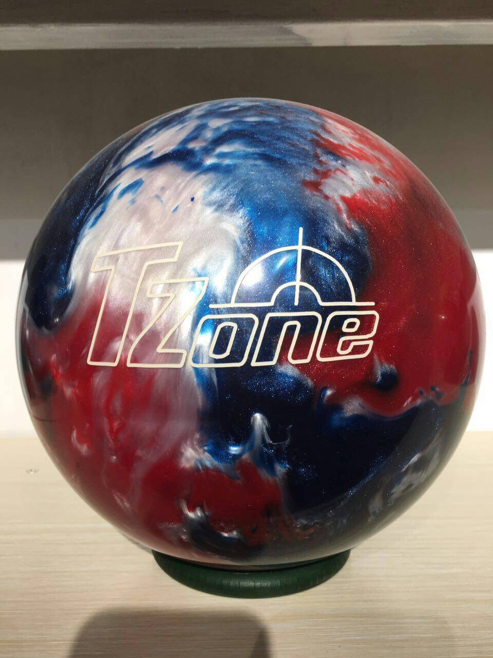 American original imported Tzone red white blue bowling straight ball flying saucer ball arc reels 8 to 14 lbs
