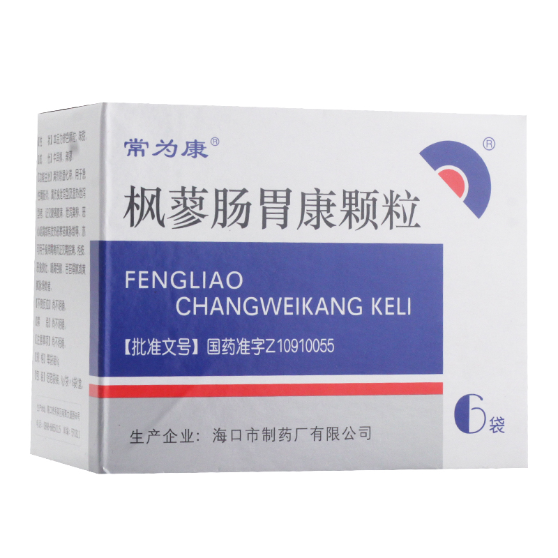 常为康 枫蓼肠胃康颗粒 8g*6袋/盒