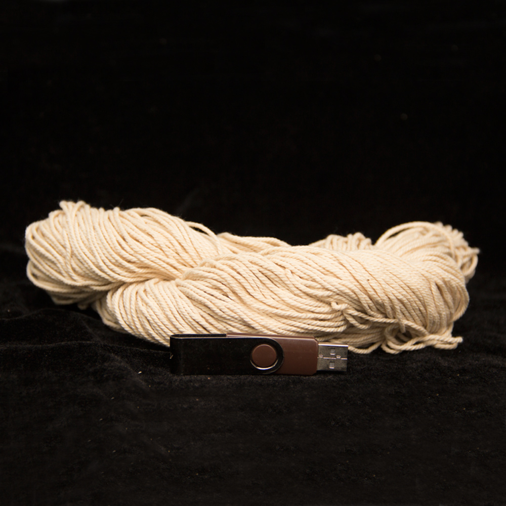 Whole bundle of thread casings Cotton thread string sausage air-dried sausage sausage red sausage white 4 bundles