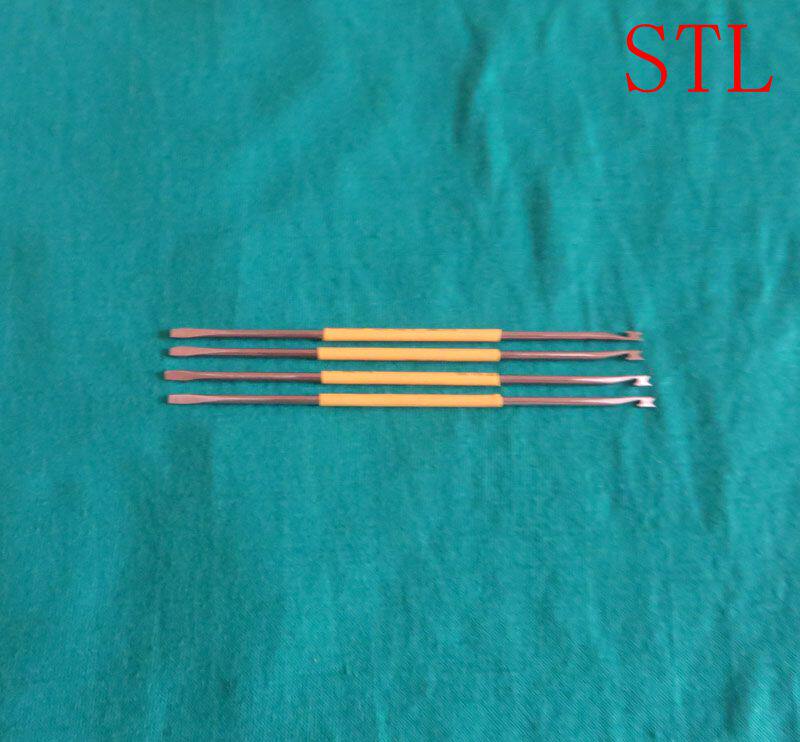 Clarinet Single Yellow Tube Bass Clarinet Long Flute Accessories Repair Tool Spring Hook Screwdriver (4 only