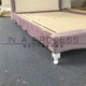 Cô gái giường vải nhỏ gọn phong cách châu Âu hiện đại giường đôi 1,5 m 1,35 m giường ngủ Phần mềm cho trẻ em giường công chúa - Giường